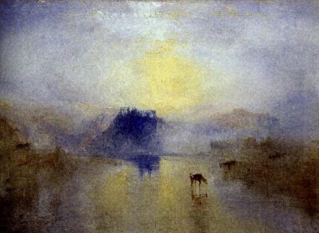 Joseph Mallord William Turner Norham Castle, Sunrise France oil painting art